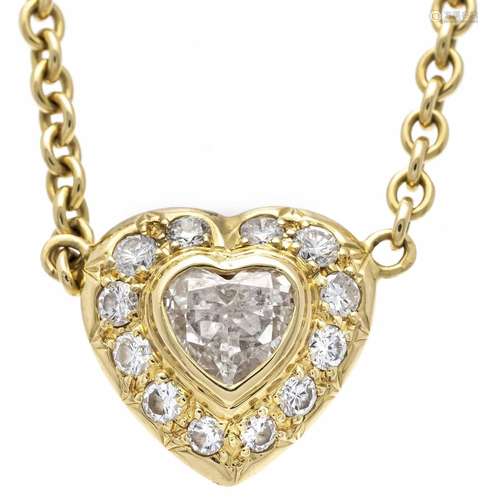 Fa. Laudier diamond heart penda