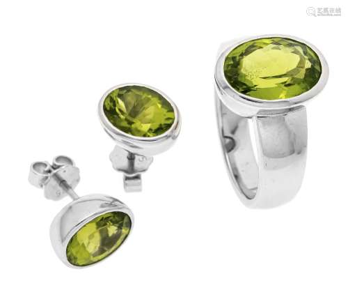 2-piece peridot set WG 585/000