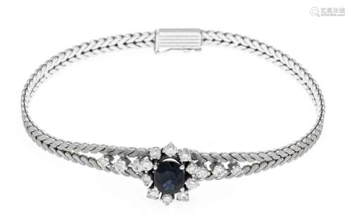 Sapphire diamond bracelet WG 58