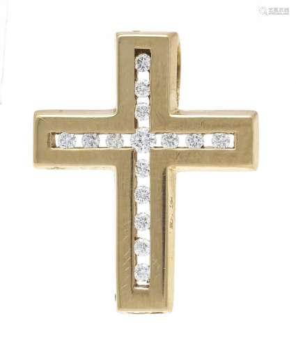 Modern cross pendant GG 585/000