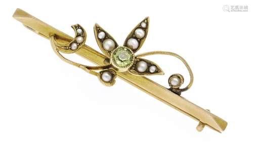 Art nouveau brooch GG 375/000 w