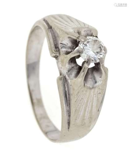 Men's diamond ring WG 750/000 u
