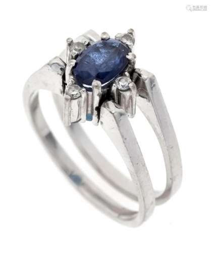 Sapphire-blue topaz-brilliant i