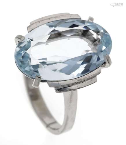 Aquamarine ring WG 585/000 with