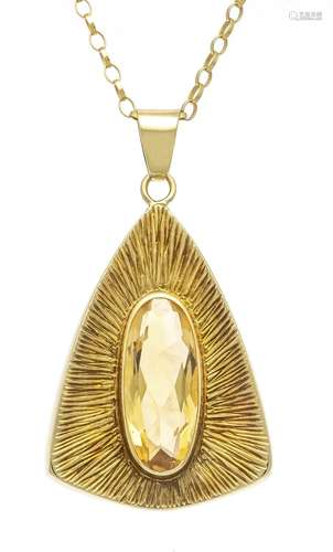 Citrine pendant GG 585/000 with