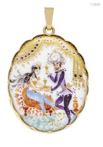 Porcelain pendant Meissen GG 58