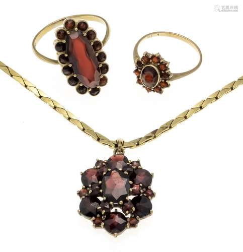 3-piece garnet set GG 333/000 w