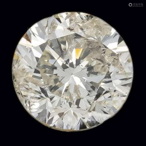 Diamond 0,57 ct tintedWhite/PI