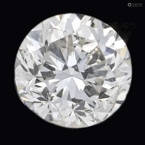 Brilliant 1.02 ct lightly tinte