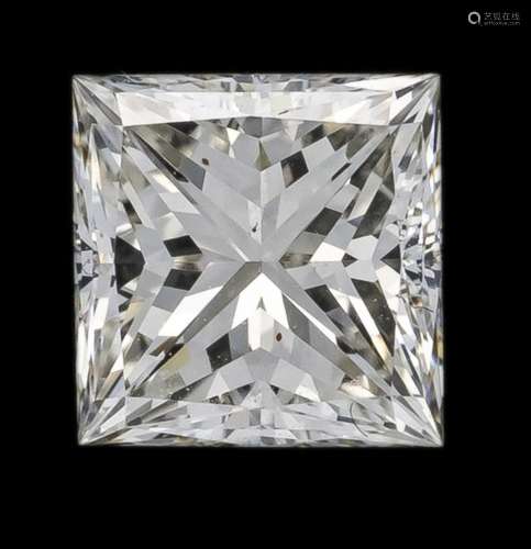 Princess Diamond 0.62 ct White/