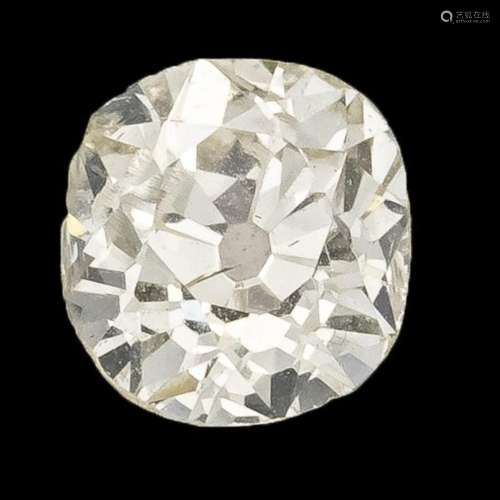 Old cut diamond 0,59 ct tintedW