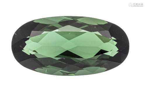 Tourmaline 8.22 ct oval cut, bl