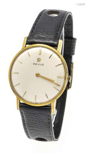 Revue men's wristwatch, 585/000