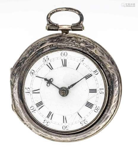 Spindle pocket watch, polished