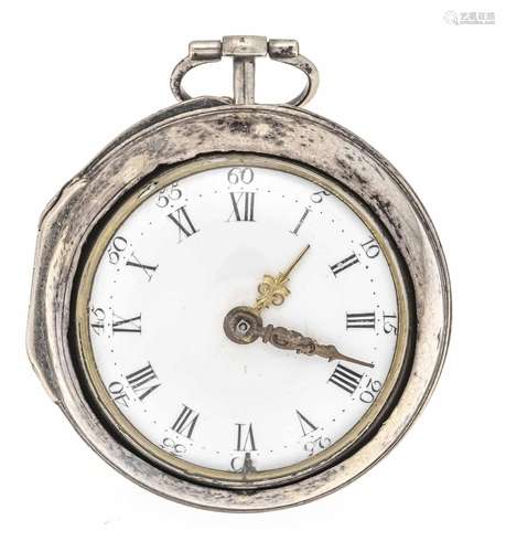 Spindle pocket watch, polished