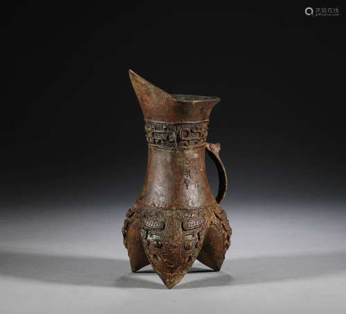 中國古代，銅三足禮器（商周）