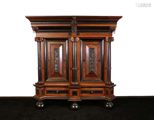 A Fine Dutch Baroque Cupboard