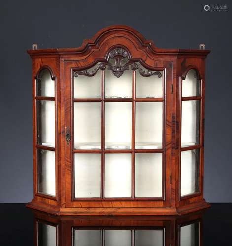 A 19th Century Mahogany Hanging Display Case