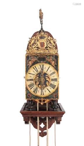 A Rare 18th Century Wall Clock