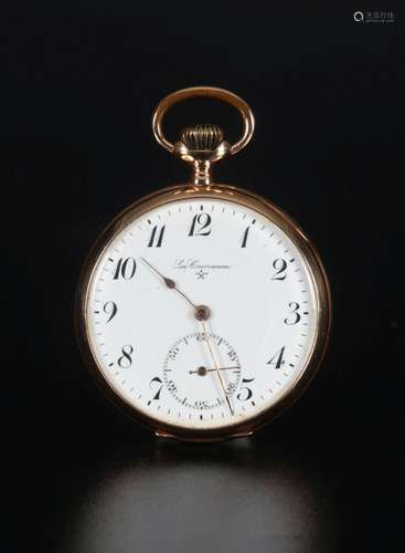 Gold Pocket Watch ‘La Couronne’, ca. 1924