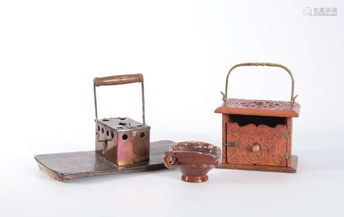 Two Antiques Foot Stoves