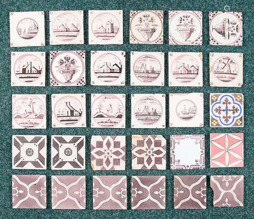 30 Dutch Ceramic Wall Tiles