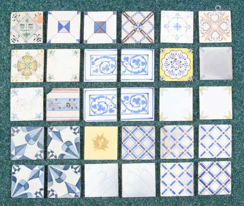 30 Dutch Ceramic Wall Tiles