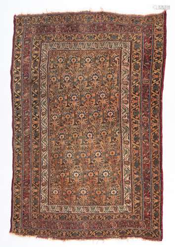 An Afshan Rug, Persia.