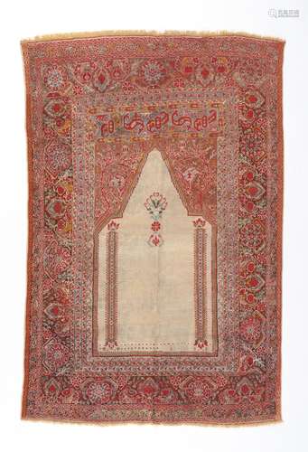 A Ghiordes 'Transylvanian' Prayer Rug.