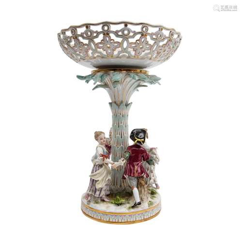 MEISSEN Tafelaufsatz "Kinderreigen", 1860-1924, 1....