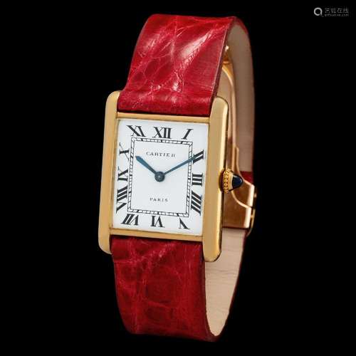 Cartier.  Cartier. Attractive Tank,