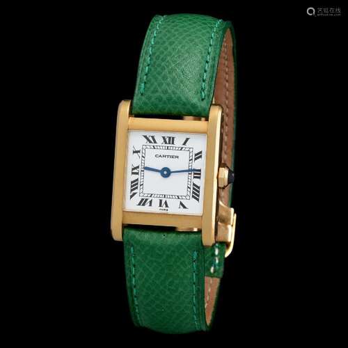 Cartier.  Cartier. Attractive Tank Normale,