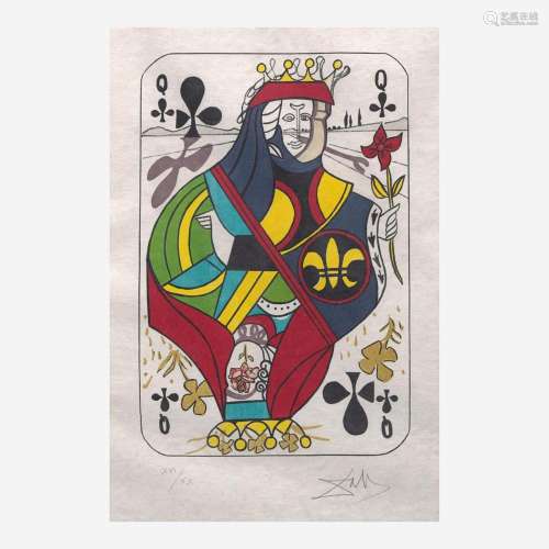 SALVADOR DALÍ (SPANISH, 1904-1989) PLAYING CARDS (ACE, KING,...