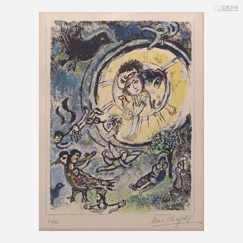 MARC CHAGALL (FRENCH/RUSSIAN, 1887-1985) THE MAGIC FLUTE III