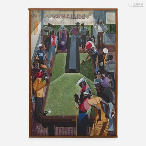 COLUMBUS KNOX (1923-1999) BILLIARDS