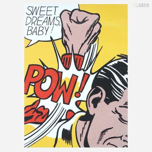 ROY LICHTENSTEIN (AMERICAN, 1923-1997) SWEET DREAMS BABY!