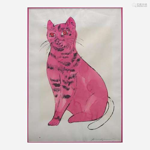 ANDY WARHOL (AMERICAN, 1928-1987) FROM 25 CATS NAME[D] SAM A...