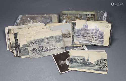 Carte du Viste and Edwardian and later postcards including I...