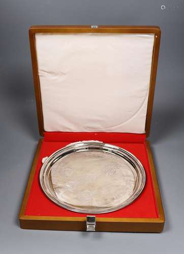 A cased modern silver 40th Anniversary of The Battle of Brit...