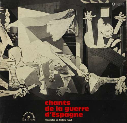 Pablo Picasso  (d’après) - Chants de la guerre d'Espagne -  ...