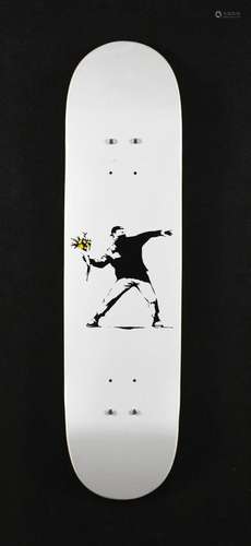 BANKSY & Brandalism - (D'après) Skate Flower Bomber, 201...