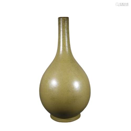 Tea powder glazed gallbladder bottle