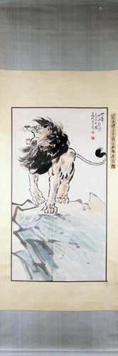 Xu Beihong's lion