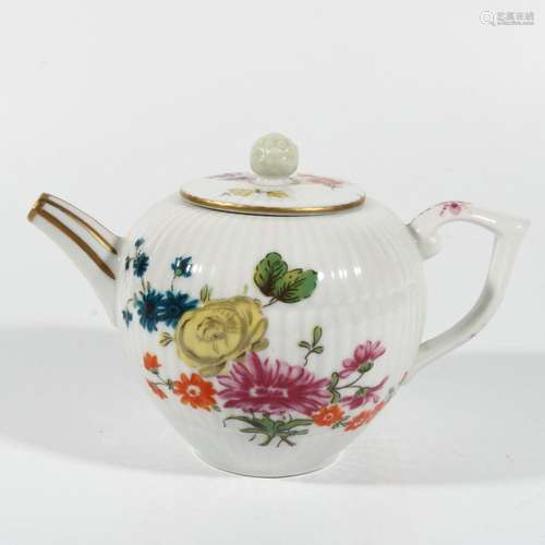 flower teapot