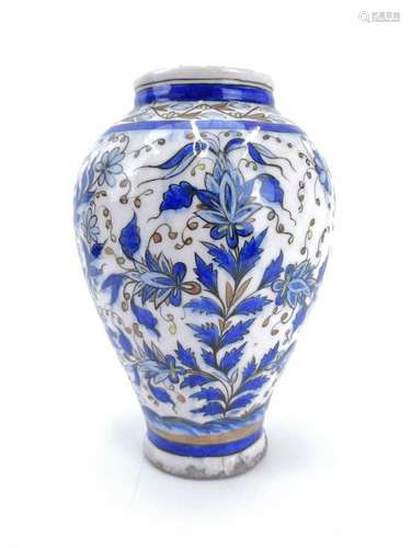 A Palestine pottery vase, circa 1900.