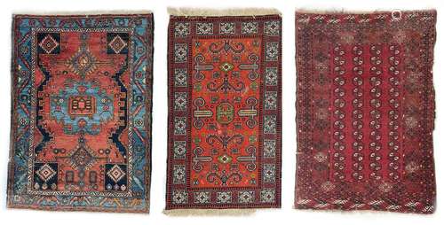 A Hamadan rug, North West Persia, circa 1920.