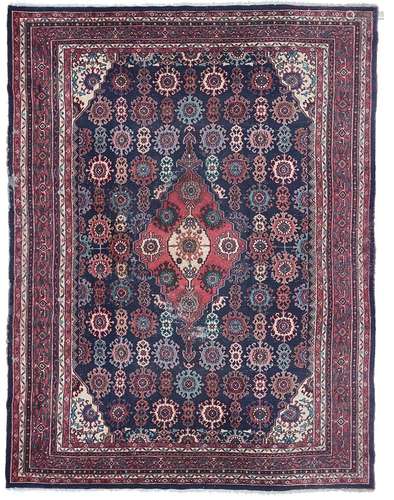 A Hamadan carpet, North West Persia, mid 20th century,