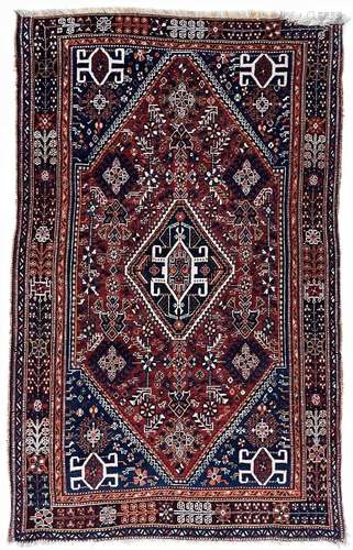 A Ghashgai rug, South West Persia, circa 1930s.