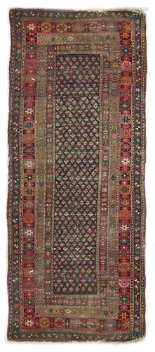 A Kurdish rug, circa 1920.