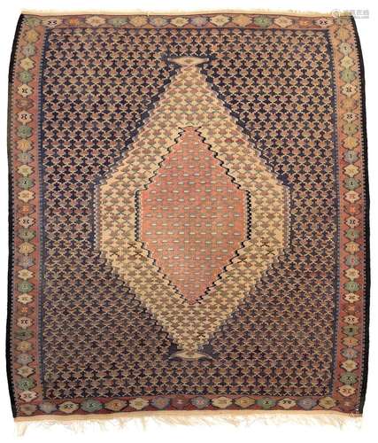 A Senneh kelim rug, West Persia, circa 1920s.